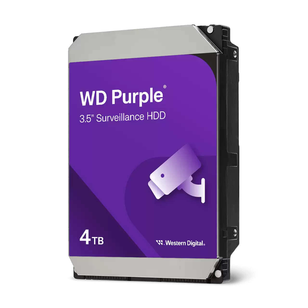 Imagen de Disco Duro HDD WD Purpura 4TB Interno 3.5" Sata para DVR NVR Dispositivos