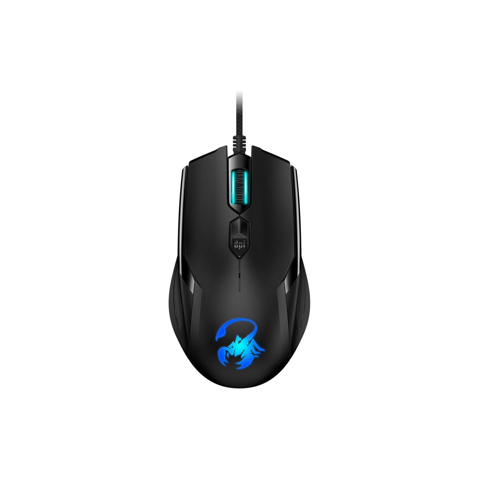 Imagen de Mouse Gamer RGB Genius Ammox X1-600 7 Colores Usb Cable Dispositivos