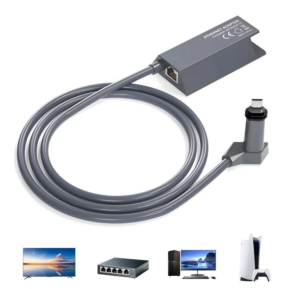 Adaptador de red 1000Mbps para STARLINK con cable V2 1m OTN-SL203