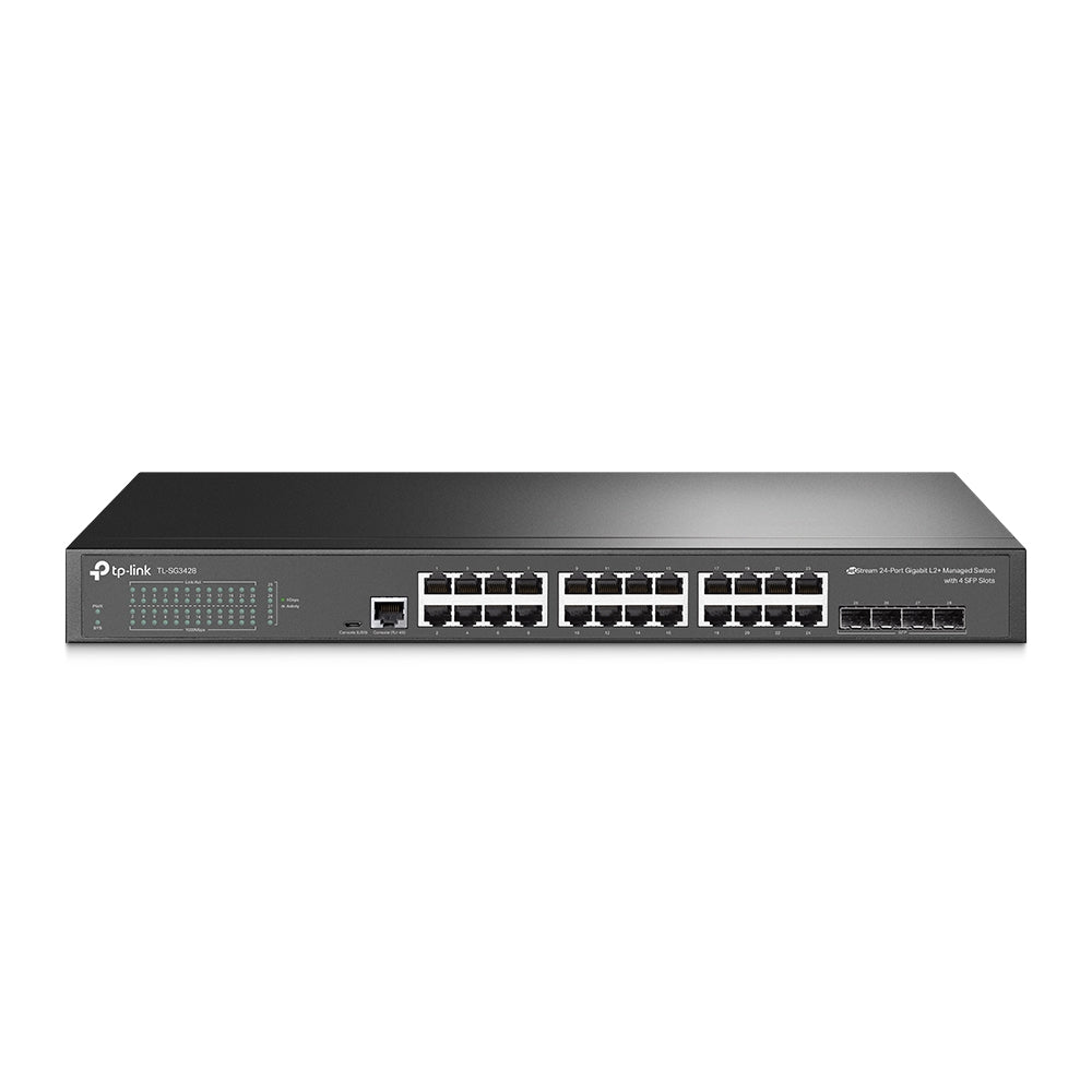 Switch 24 Puertos Gigabit + 4 Puertos SFP Gigabit SG3428 Rac - puertos gigabit