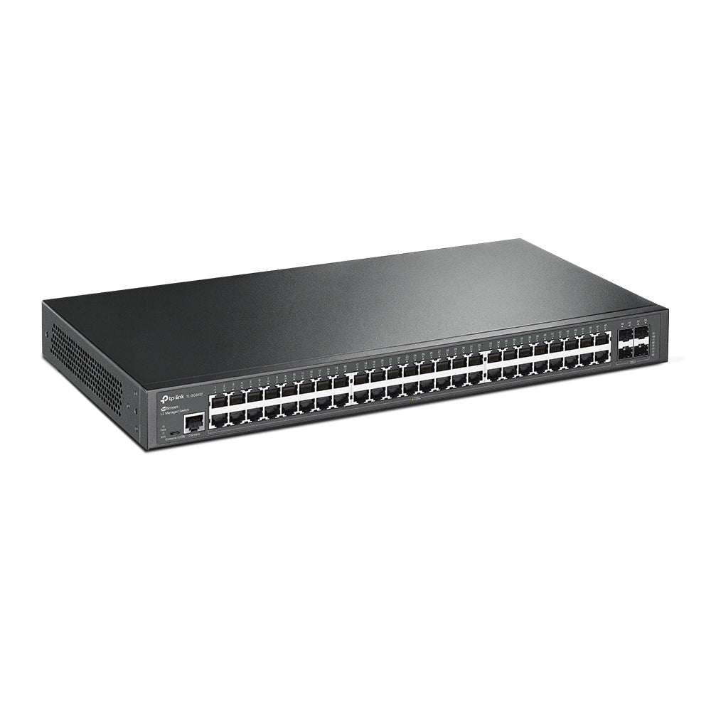 Switch 48 Puertos Gigabit y 4 SFP Administrable L2 TL-SG3452