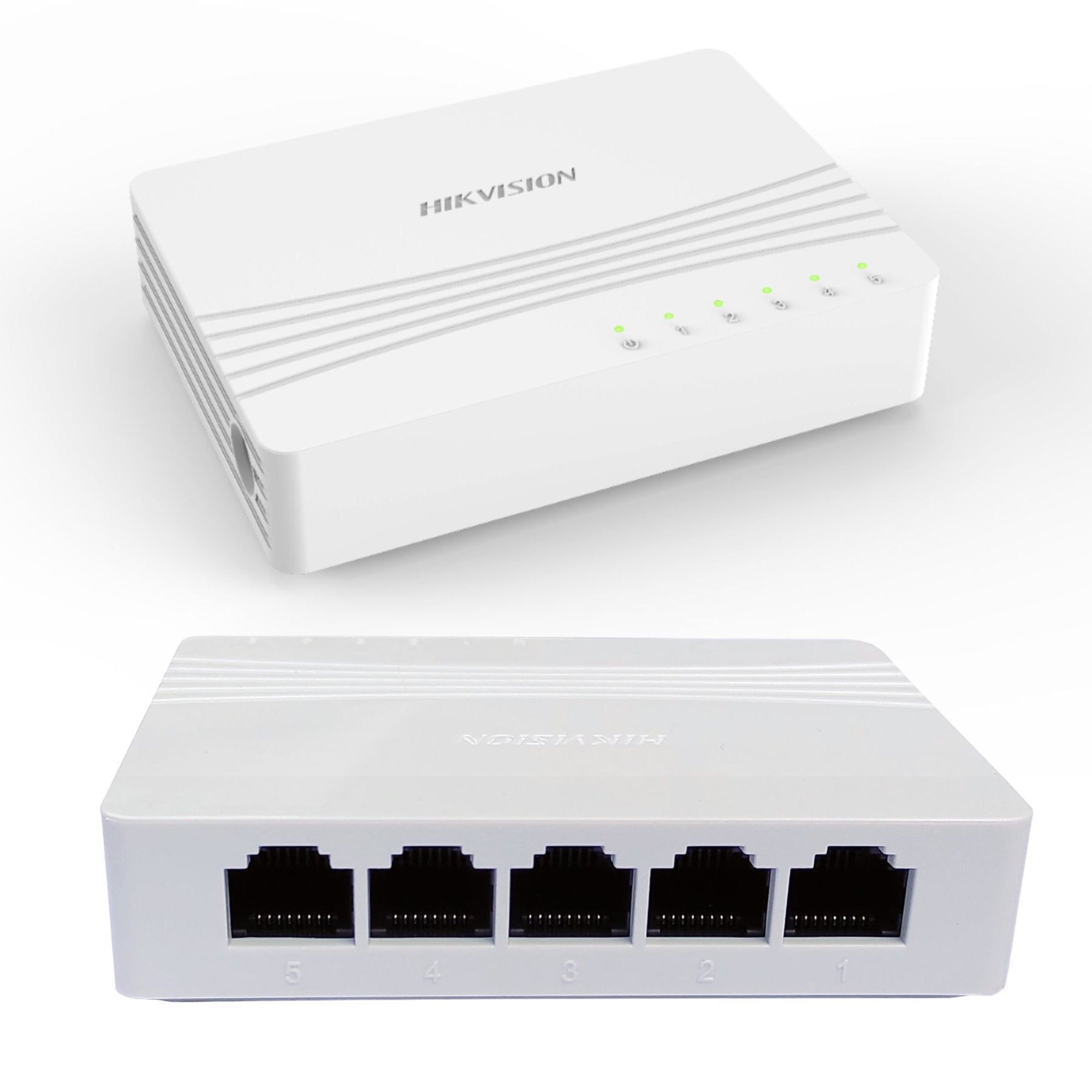 Switch 5 Puertos Gigabit Hikvision DS-3E0505D-E - interruptor perfecto