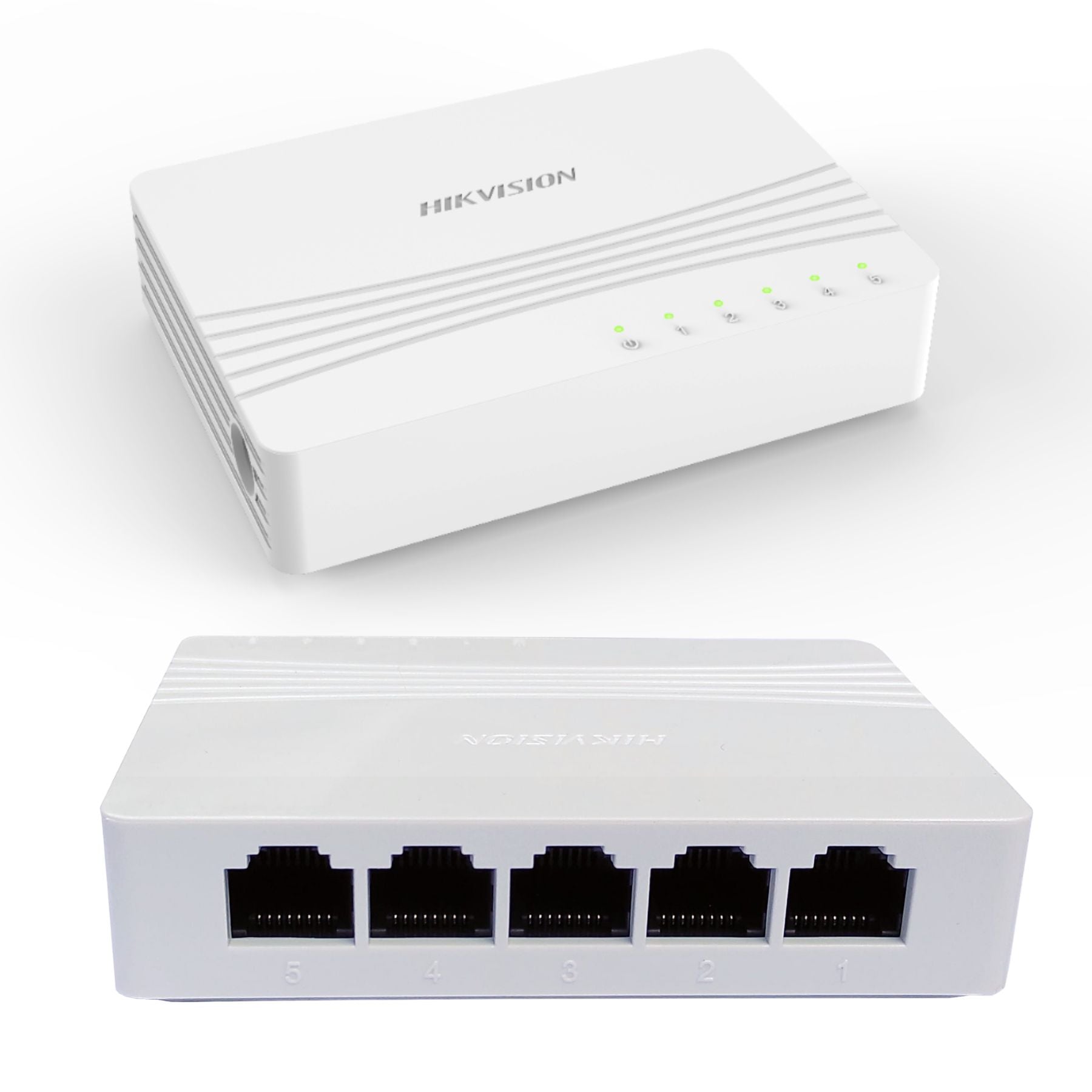 Switch 5 Puertos Gigabit Hikvision DS-3E0505D-E - interruptor perfecto