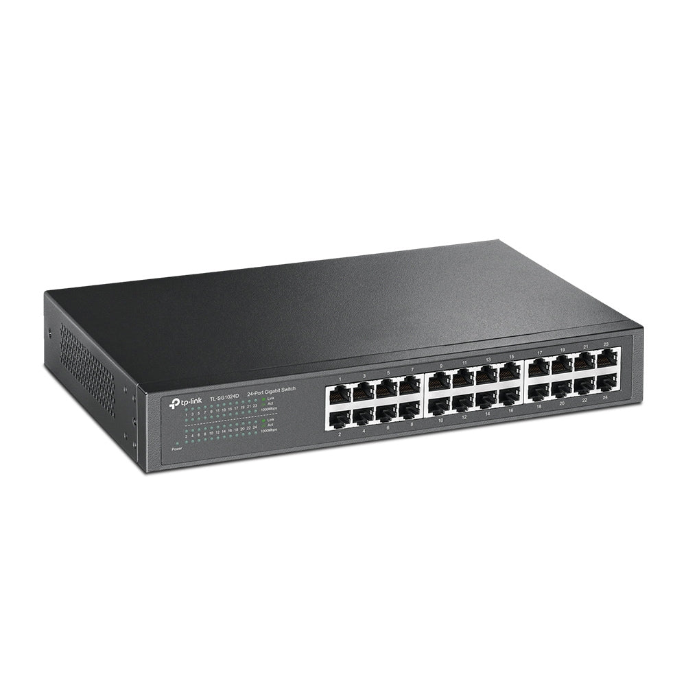 Switch TP-Link 24 Puertos Gigabit TL-SG1024D Rackeable