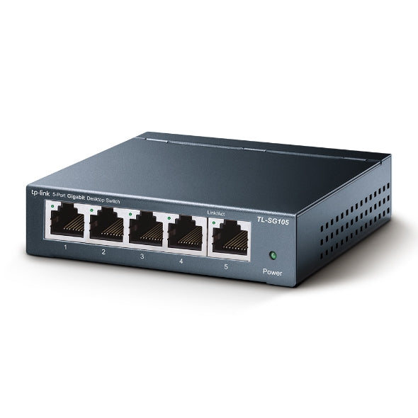TP‑Link TL‑SG105 switch 5‑Port 10/100/1000 Mbps