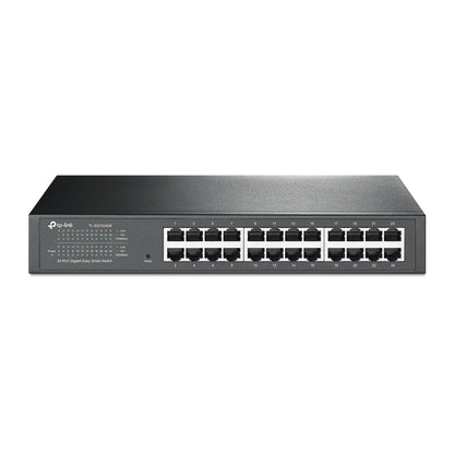 Switch 24 puertos Gigabit Easy Smart Rackeable y Escritorio - link sg1024de