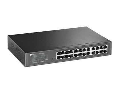 Switch 24 puertos Gigabit Easy Smart Rackeable y Escritorio