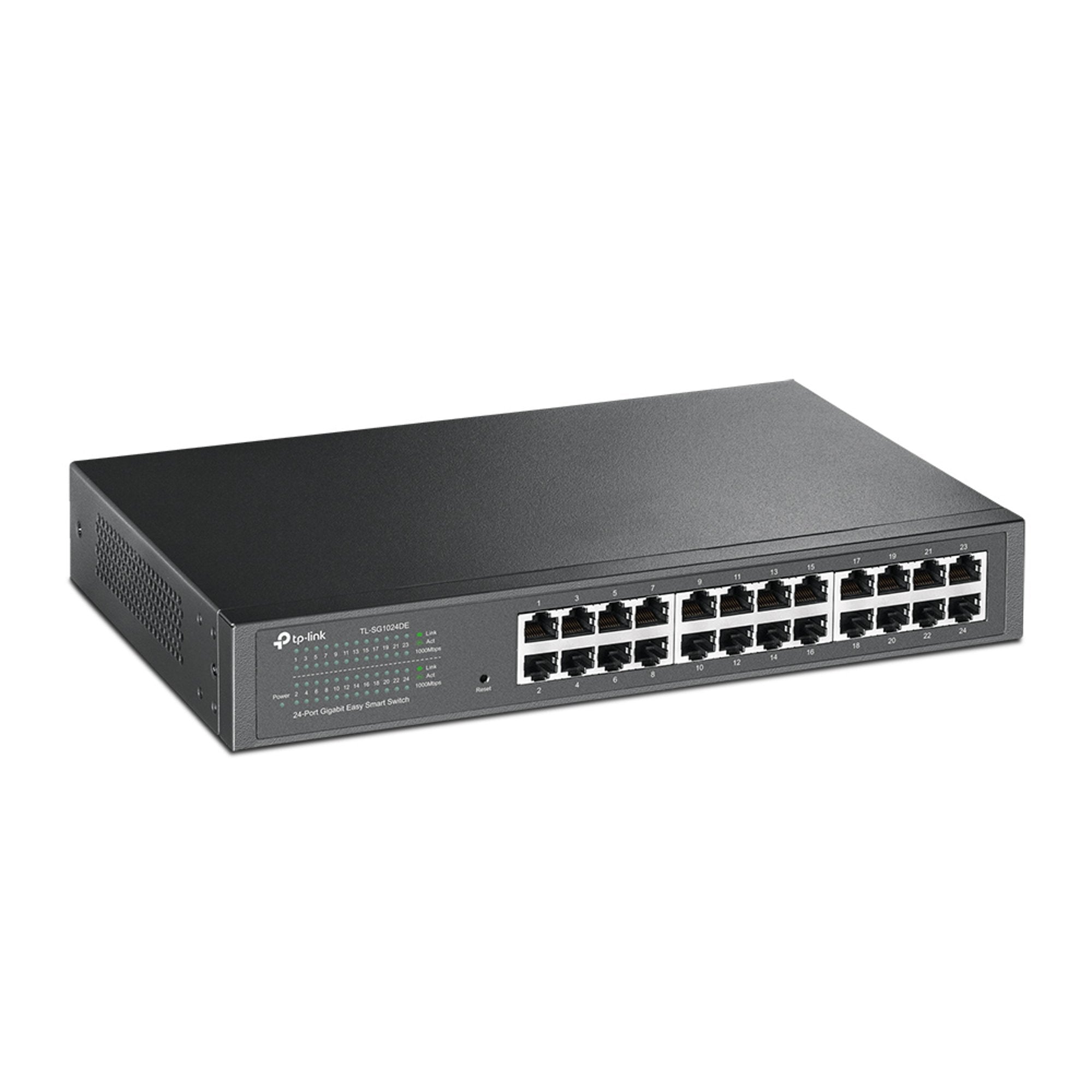 Switch 24 puertos Gigabit Easy Smart Rackeable y Escritorio - link sg1024de