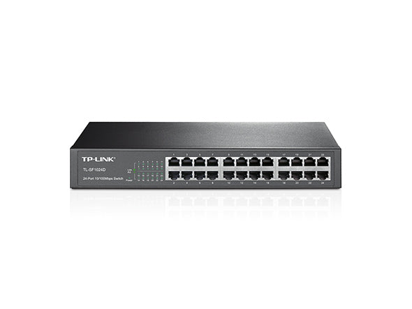 Switch 24 Puertos Escritorio y para Montaje en Rack TL-SF102 - switch puertos