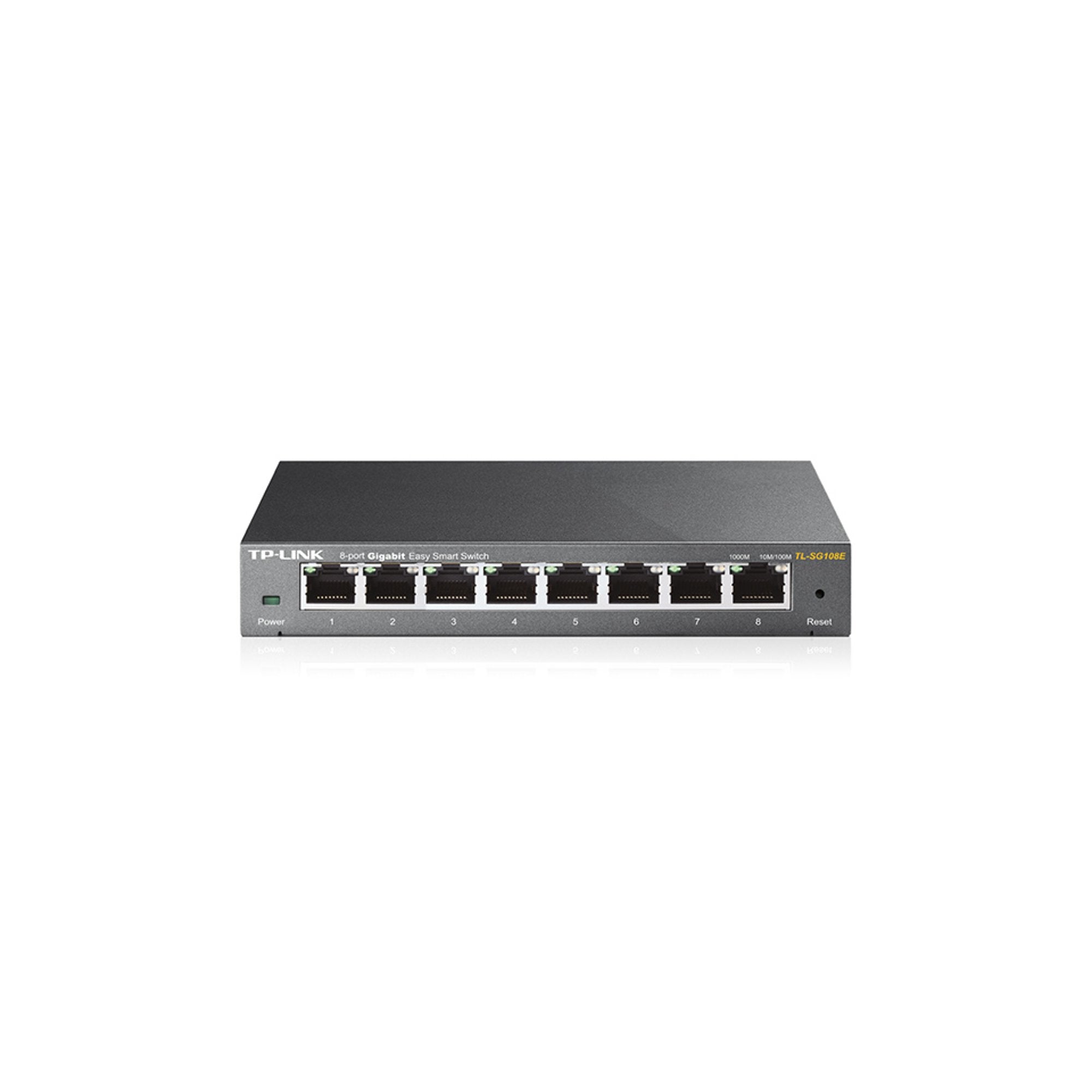Switch 8 Puertos Gigabit Easy Smart TL-SG108E - link sg108e