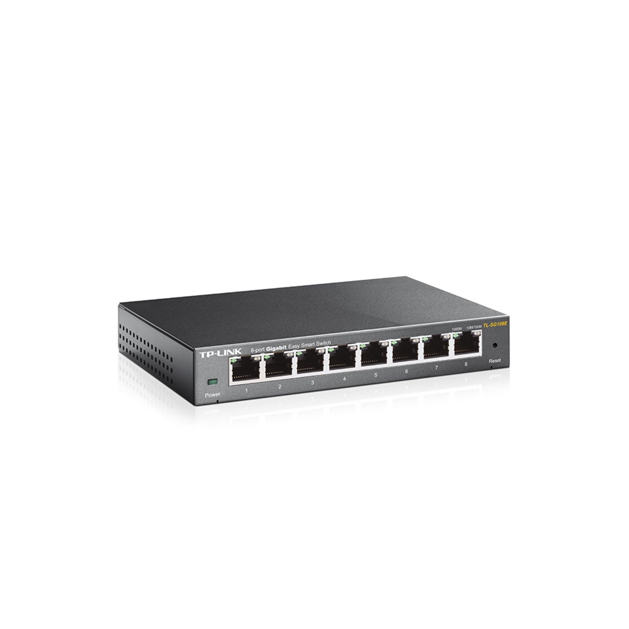 Switch 8 Puertos Gigabit Easy Smart TL-SG108E - link sg108e