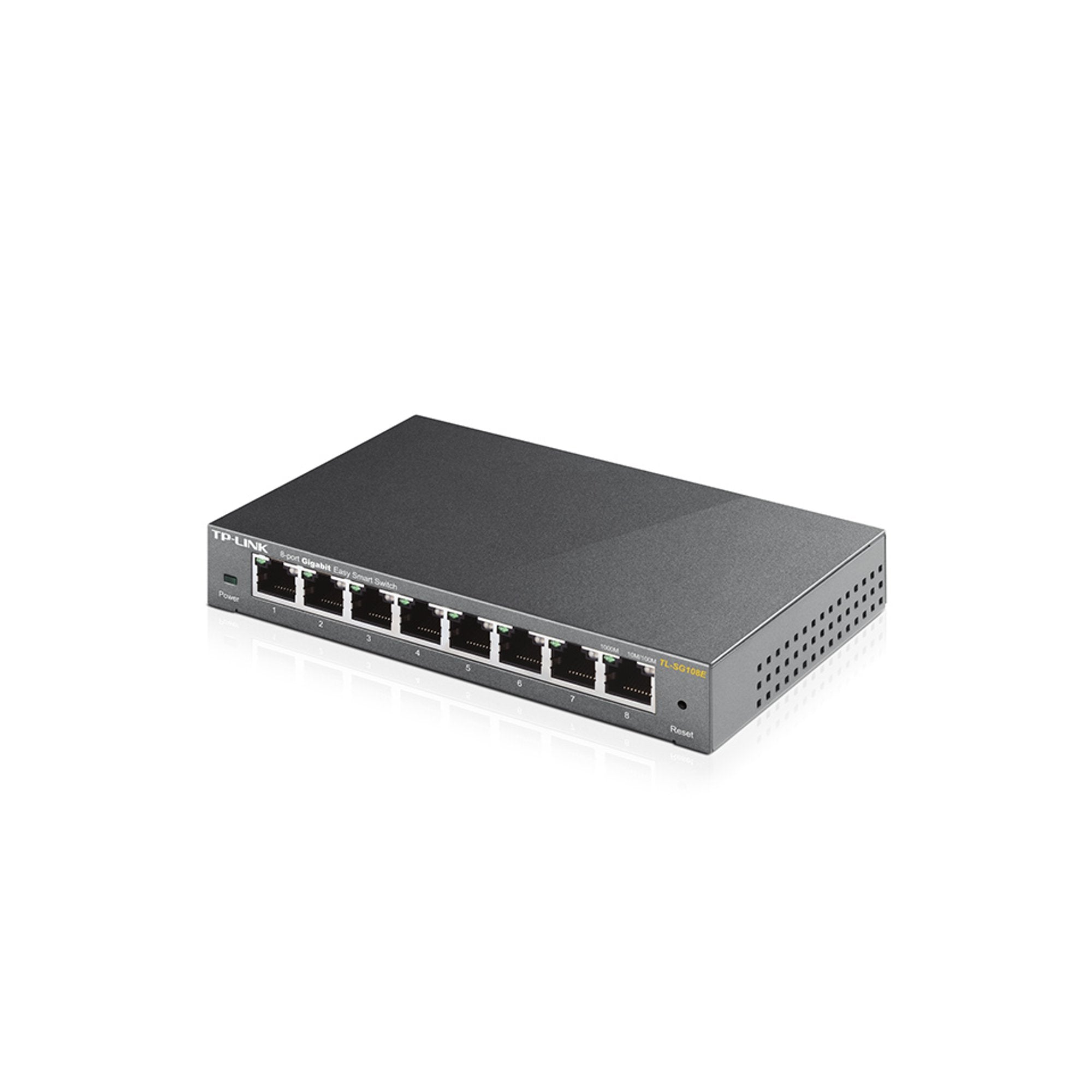 Switch 8 Puertos Gigabit Easy Smart TL-SG108E - link sg108e
