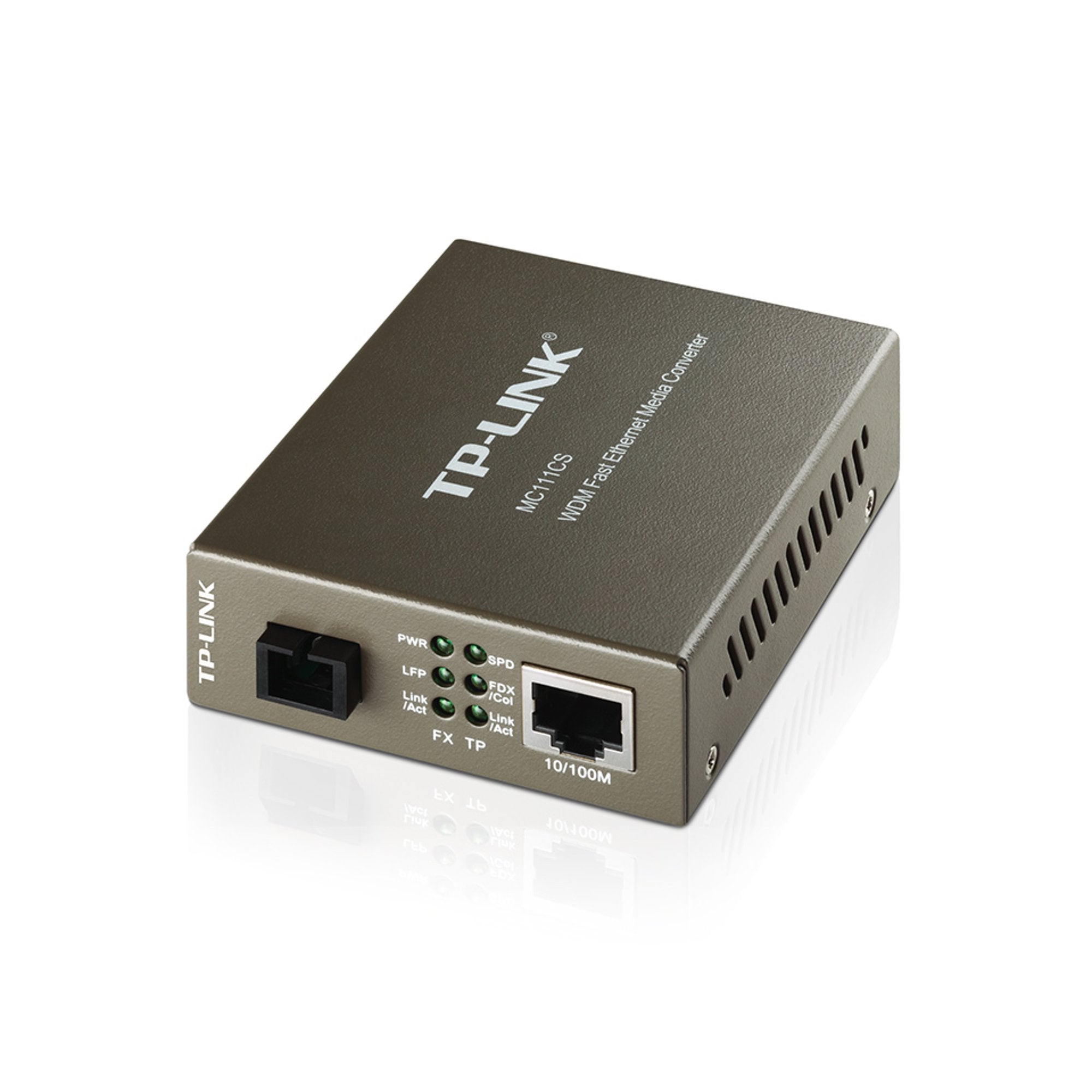 WDM Convertidor Rápido de Medios Fibra a Ethernet MC111CS - link mc111cs