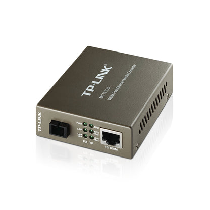 WDM Convertidor Rápido de Medios Fibra a Ethernet MC111CS - link mc111cs
