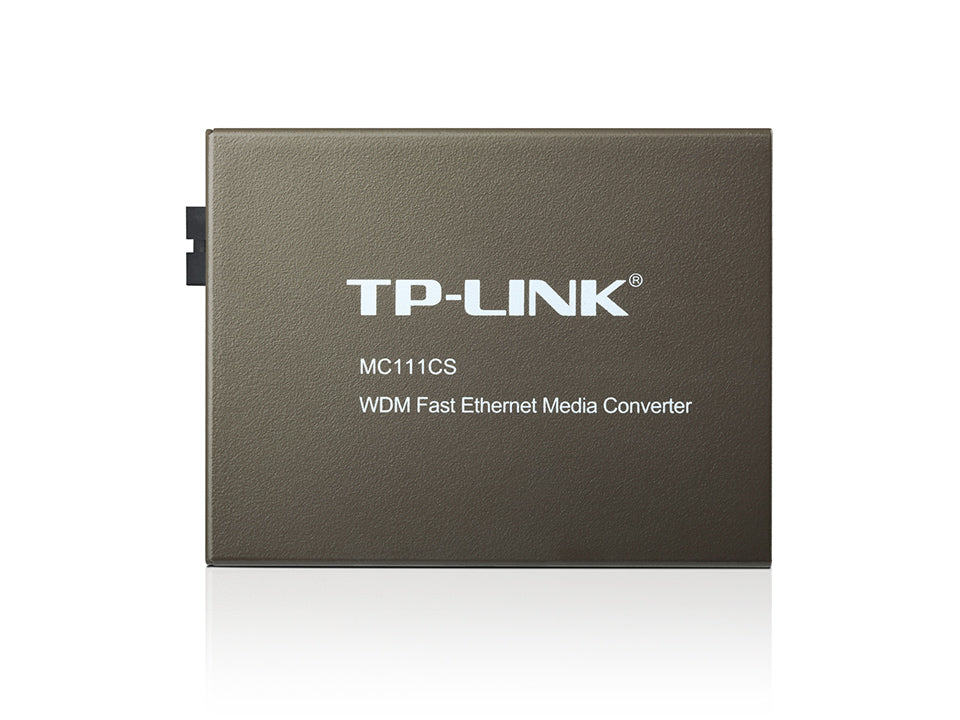 WDM Convertidor Rápido de Medios Fibra a Ethernet MC111CS - link mc111cs