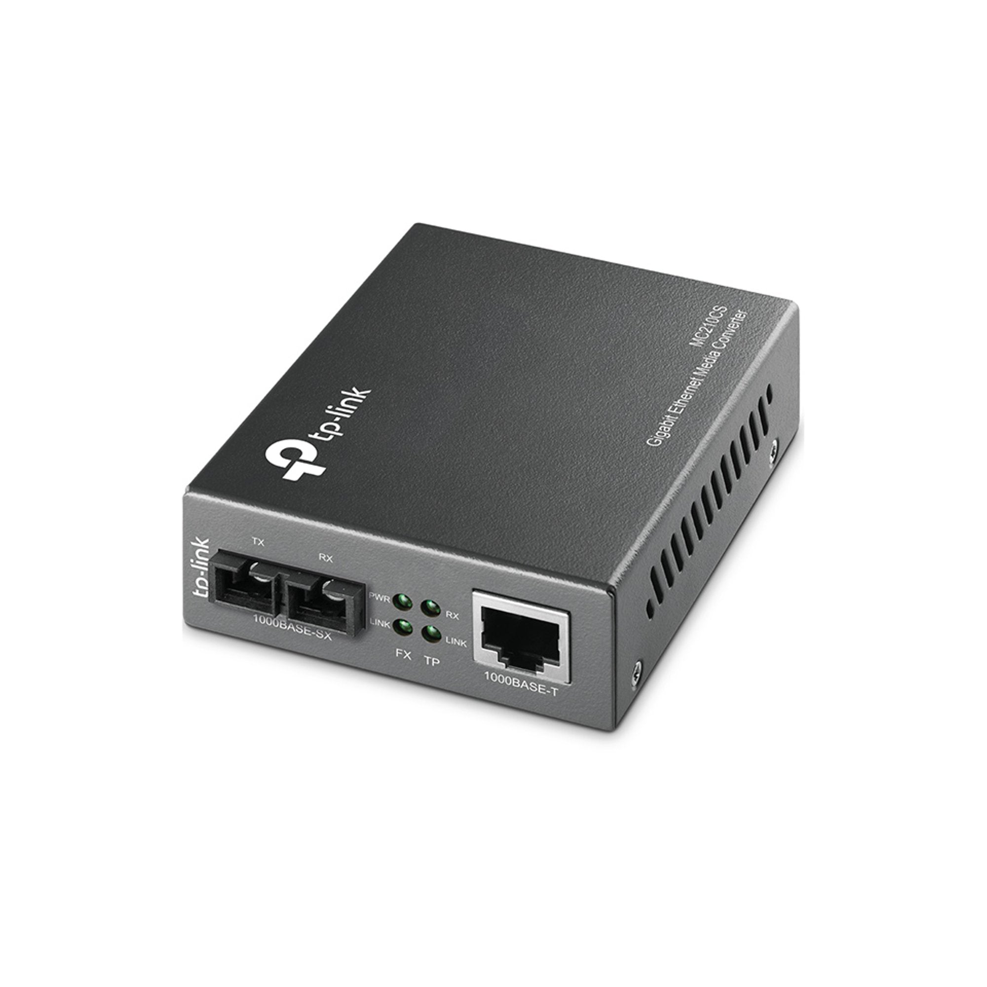 Convertidor de Medios Monomodo Gigabit MC210CS - link mc210cs