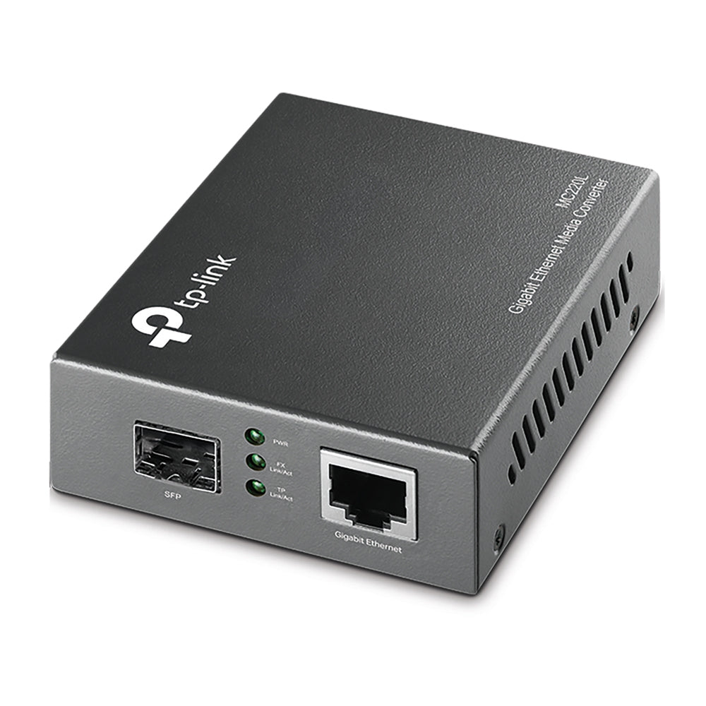 Conversor de medios SFP Gigabit Ethernet Omada MC220L - mc220l conversor