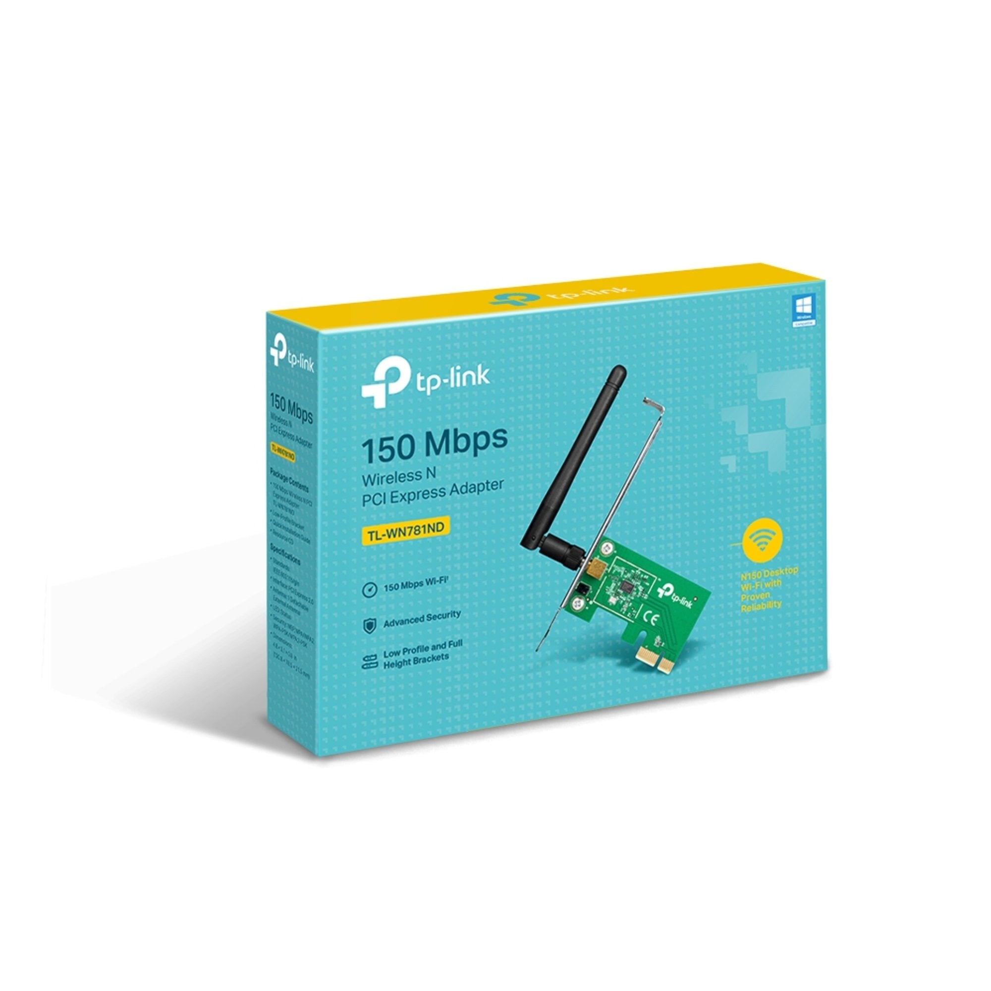 Tarjeta Wifi PCI Express 2.4Ghz TL-WN781ND - velocidad transmisión