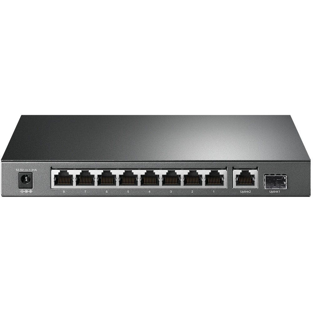 Switch 10 Puertos Gigabit y 8 Puertos PoE+ TL-SG1210P Cable - link sg1210p