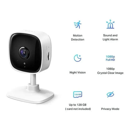 Camara de Seguridad Wifi Full HD 1080p Tapo C100 Tp-Link - video alta