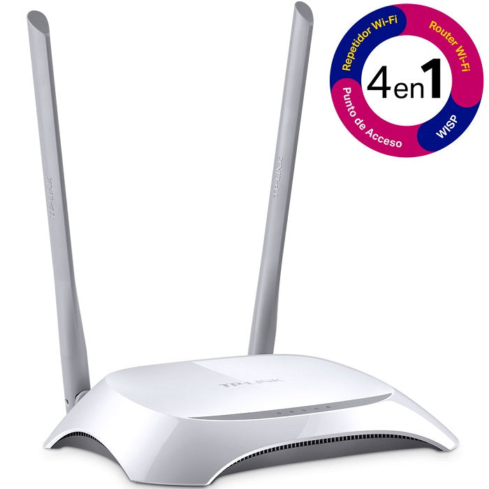 Router Repetidor 10/100 2.4GHz Tp-Link TL-WR840N - mejora señal