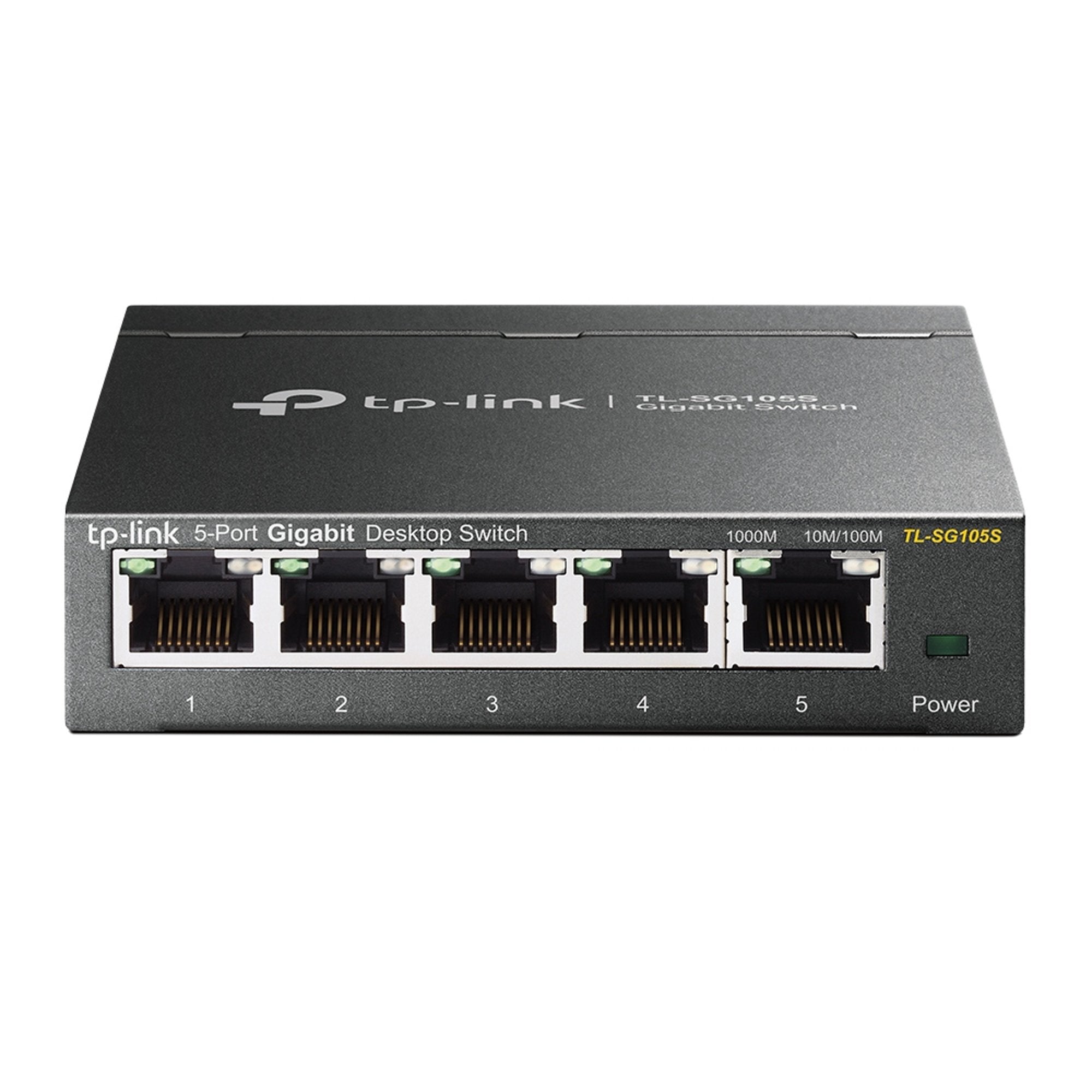 Switch 5 Puertos Gigabit TL-SG105S Metalico - cinco puertos