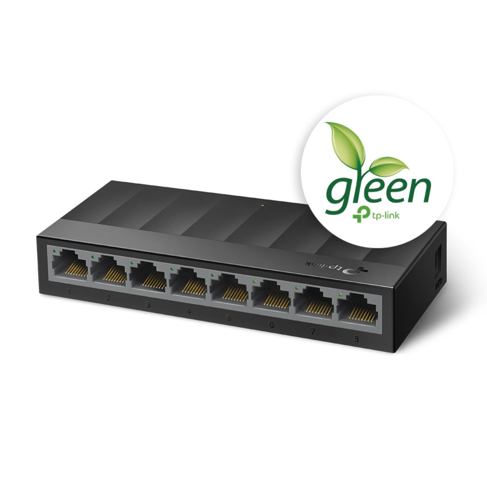 Imagen de Switch 8 Puertos Gigabit 10/100/1000Mbps LS1008G LiteWave Cable