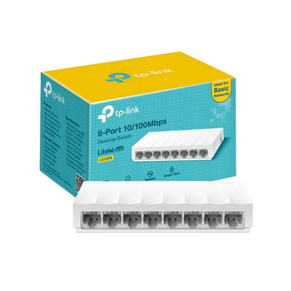 Switch 8 Puertos 10/100Mbps LS1008 LiteWave - switch litewave