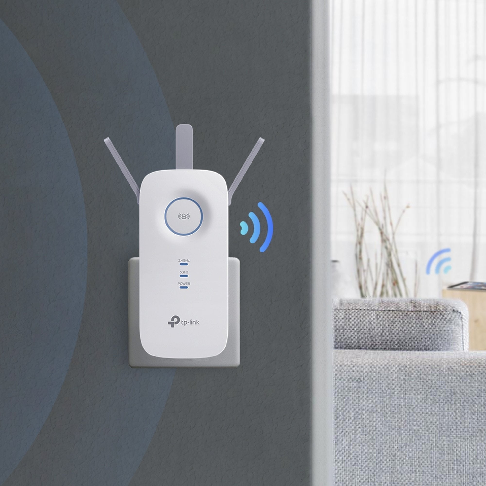 Repetidor WIFI Dual Band Extensor de rango AC1750 RE450 - link re450