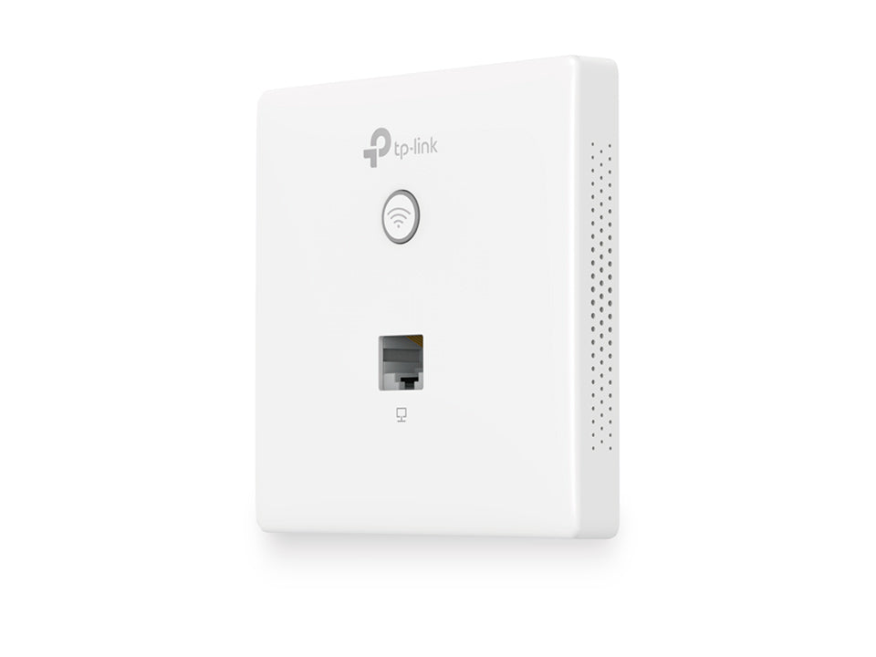 Repetidor Access Point PoE + Lan de Pared Omada EAP115-Wall - integrado omada