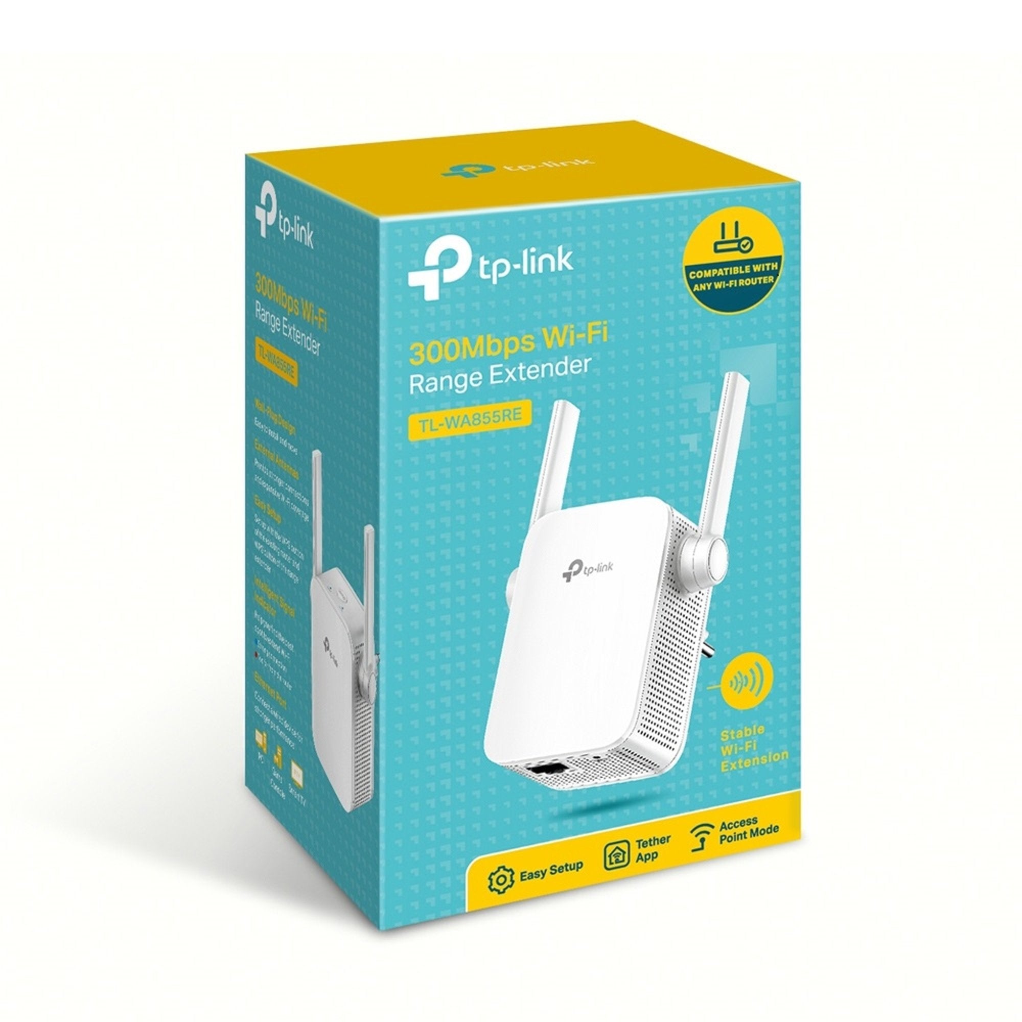 Repetidor Extensor Wifi N300 TL-WA855RE - aumenta cobertura