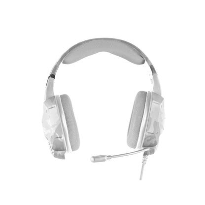 Audifonos Gamer Trust Gxt 322w Carus Snow - audífonos gamer