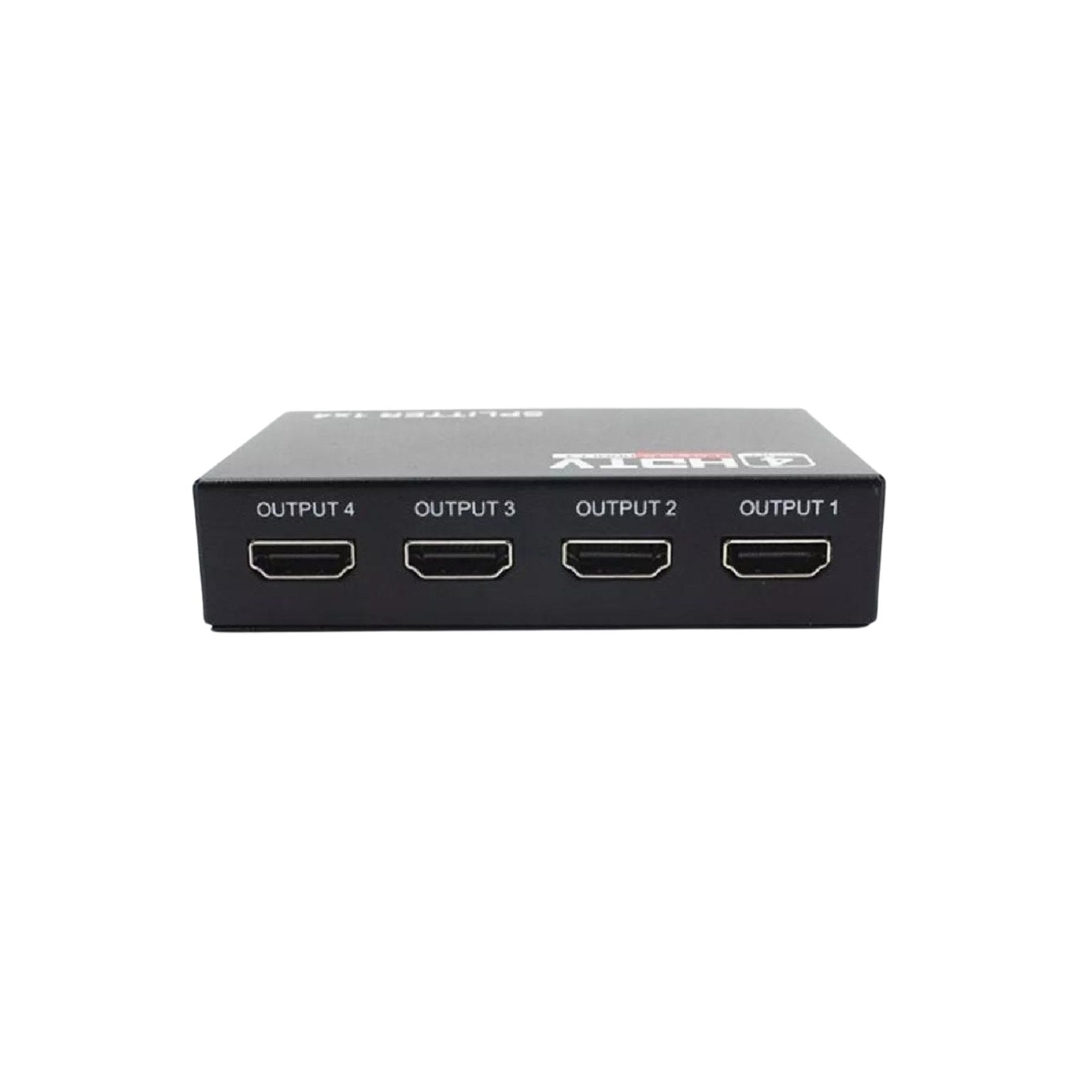 Splitter HDMI Activo De 1 A 4 Salidas Metálico Pequeño - repartidor señal