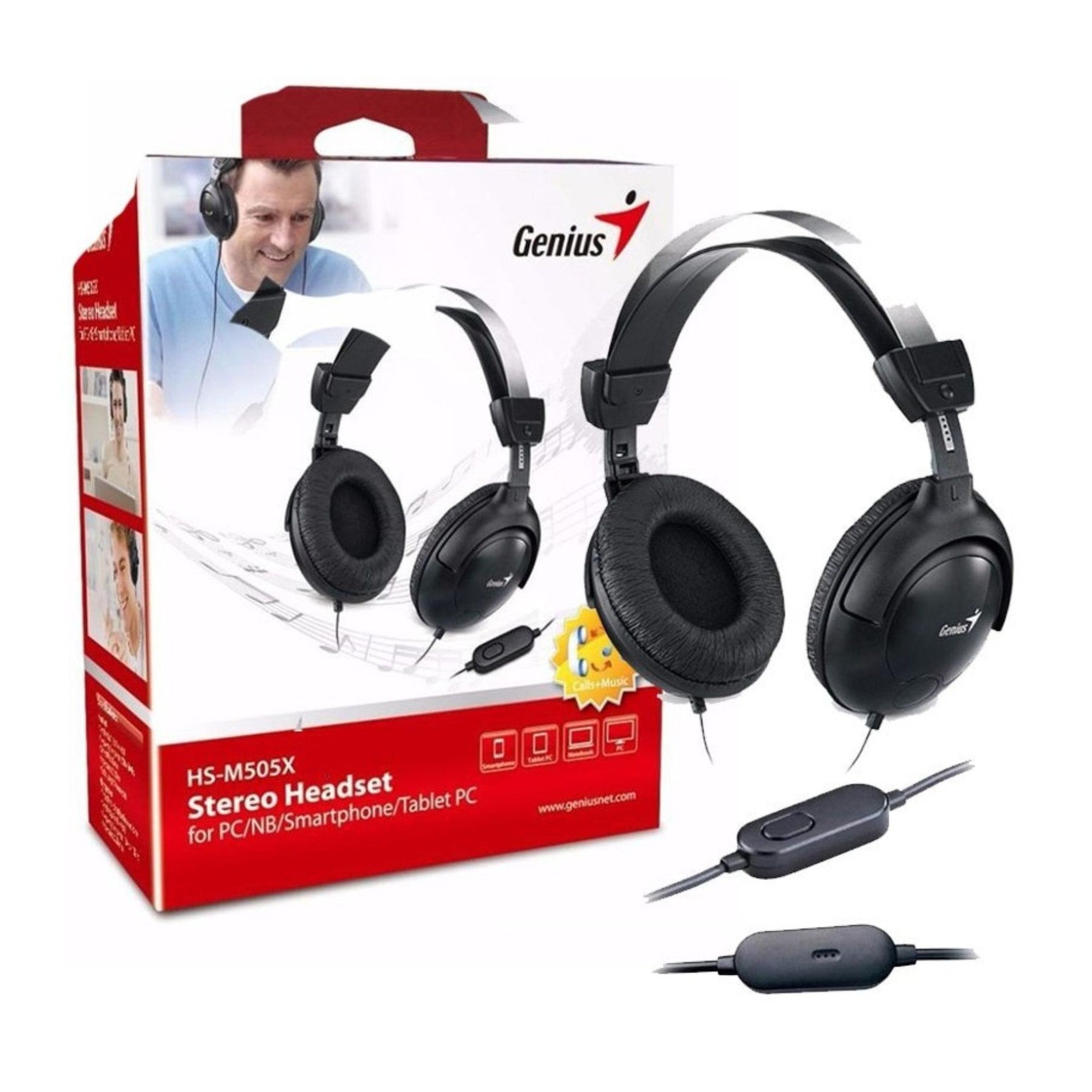 Audífono con Micrófono Genius HS-M505X - descubre calidad