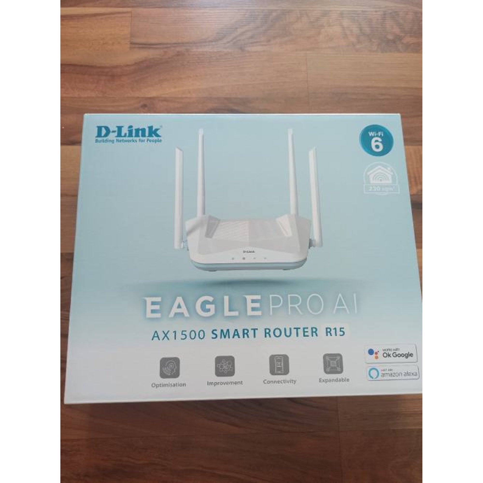 Router D-LINK AX1500 R15, Wifi 6 - router link