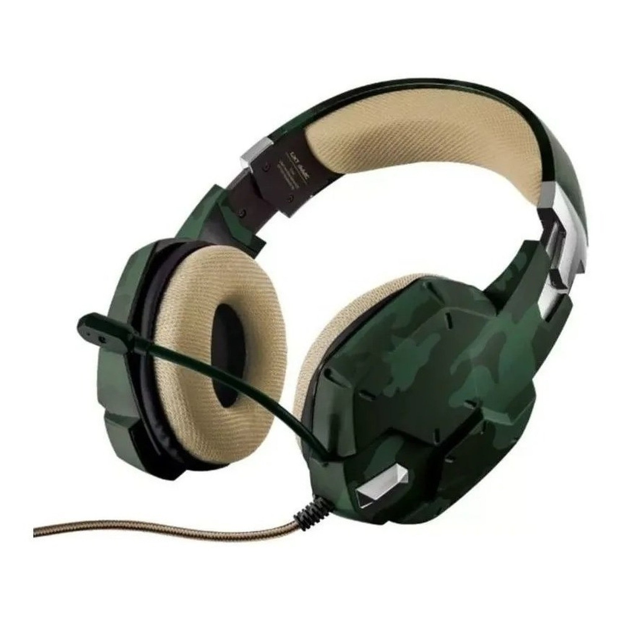 Audifonos Gamer Trust Carus Gxt 322C Jungle Camo - audífonos gamer