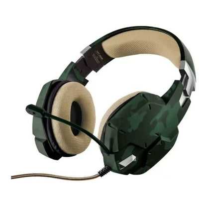 Audifonos Gamer Trust Carus Gxt 322C Jungle Camo - audífonos gamer