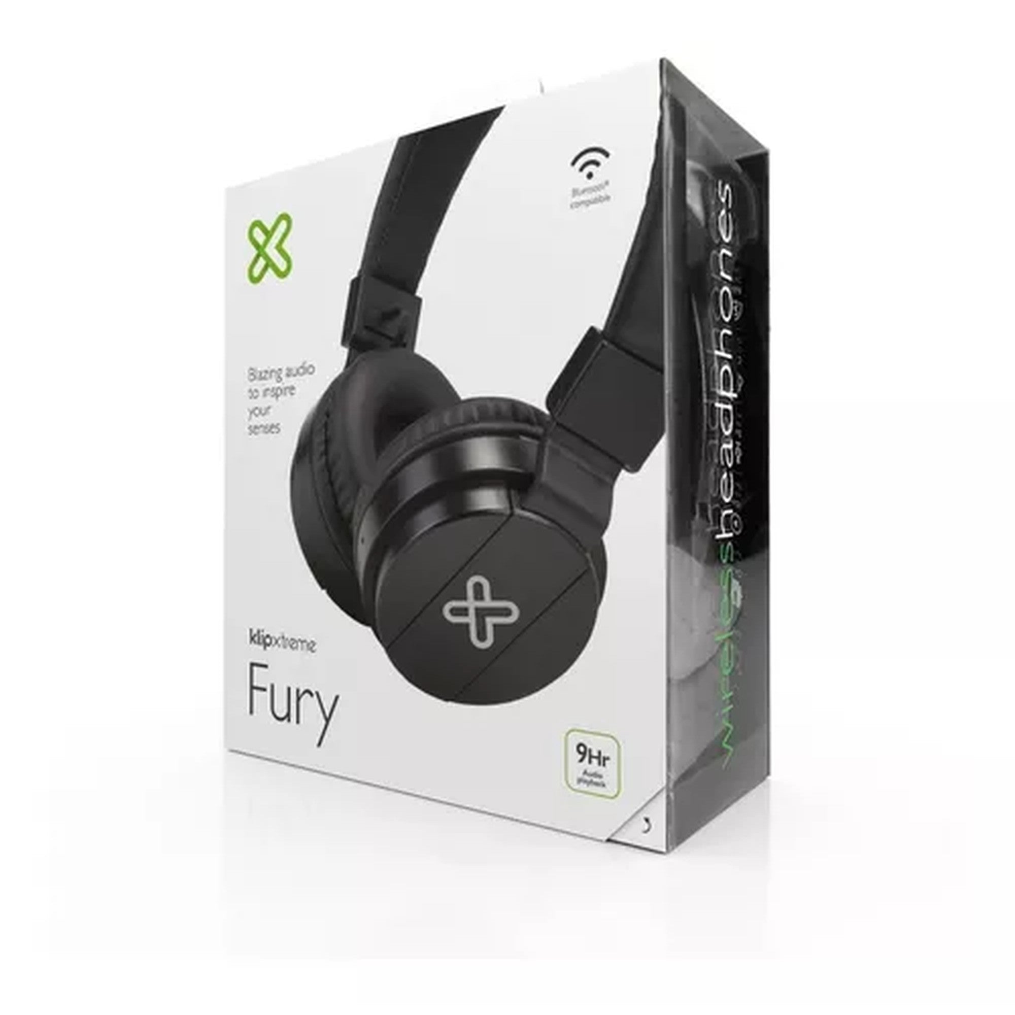 Audífonos Bluetooth Con Micrófono Klipx Fury plegable Hasta  Usb - compatible todos