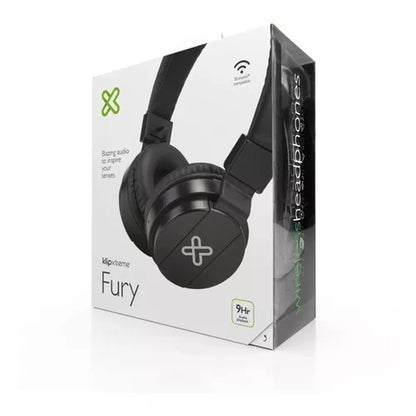 Audífonos Bluetooth Con Micrófono Klipx Fury plegable Hasta  Usb - compatible todos