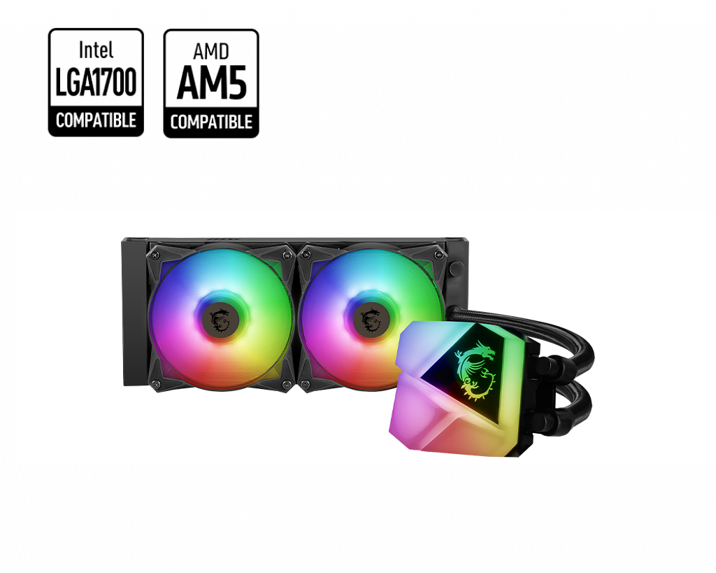 Refrigeracion Liquida para PC Mag Coreliquid C240 RGB - compatibilidad proporciona