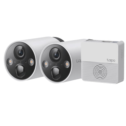 2 Cámaras WiFi Exterior Inteligente con Batería Tapo C420S2 - batería bajo