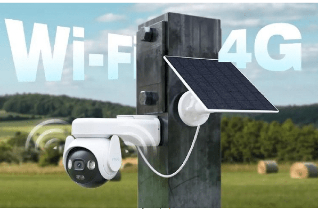 Cámara WiFi Solar IMOU AOV PT 5MP Exterior Motorizada