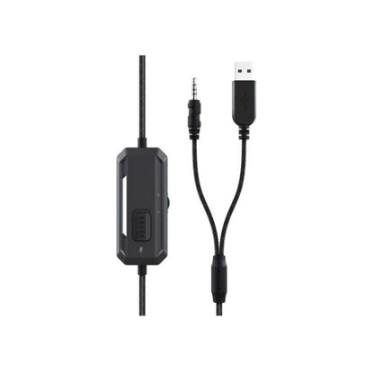 Audífonos Gamer Trust Gxt448 Nixxo Iluminado Usb - conector auriculares