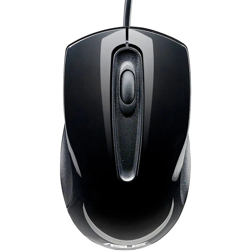 Mouse Alambrico USB ASUS 0K100-00030300 óptico luz LED azul