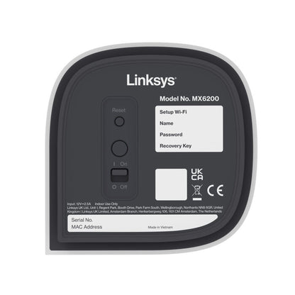 Router Repetidor Mesh WIFI 6E Tri-Band Linksys Velop Pro 6E - linksys velop