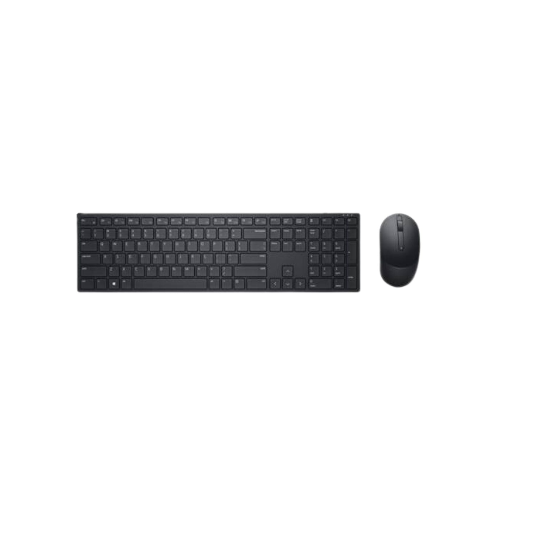 Kit Mouse + Teclado Dell Inalámbrico Negro KM5221W Usb - mouse teclado