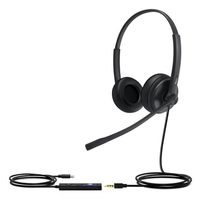 Auriculares Dell WH1022 Micrófono Cancelación de Ruido USB