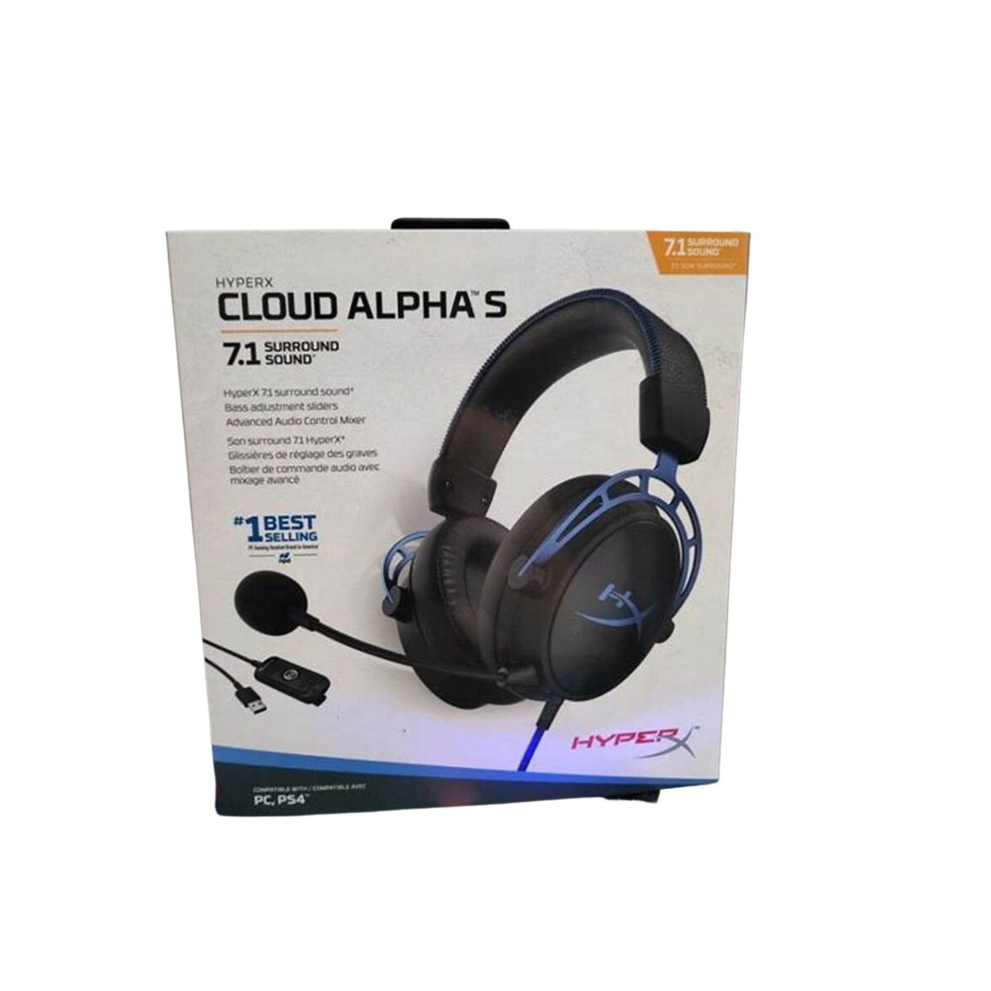 Audifonos HyperX Cloud Alpha S para PC / PS4 - cloud alpha