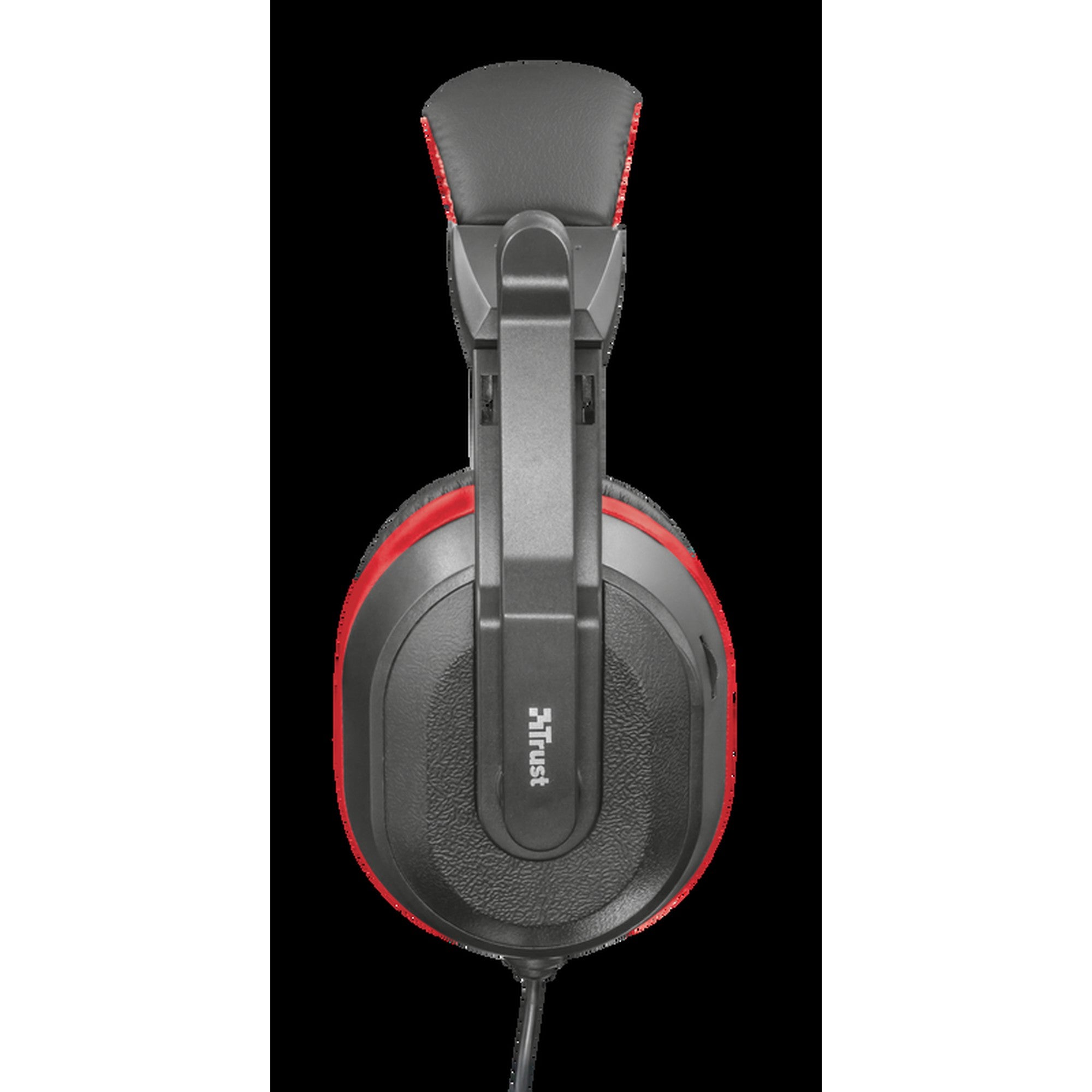 Audífonos Gamer Trust Ziva Negro y Rojo - auricular juegos