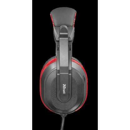Audífonos Gamer Trust Ziva Negro y Rojo - auricular juegos